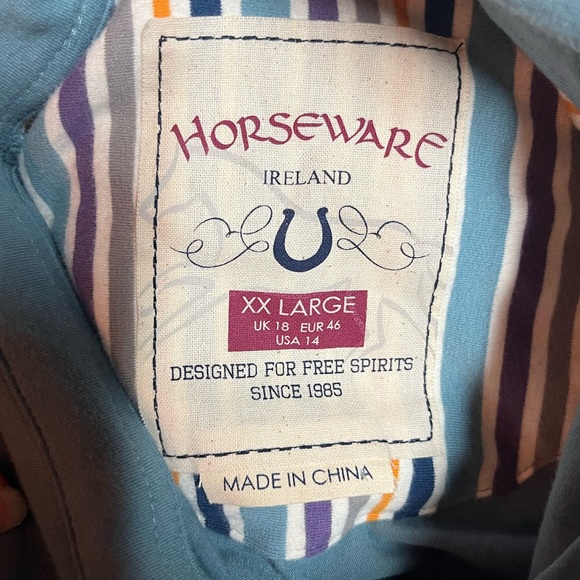 HorseWare Long Sleeve Button Up - Picture 7 of 7